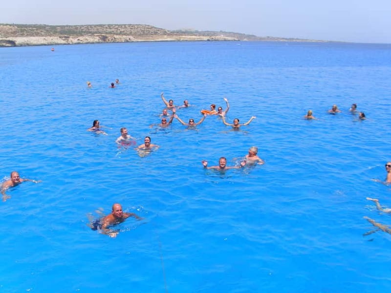 Ayia Napa: Lazy Day Cruise, Turtle Cove, Blue Lagoon & Lunch - The return across open water
