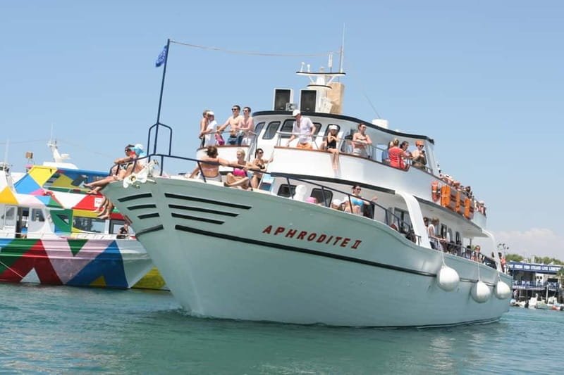 Ayia Napa: Lazy Day Cruise, Turtle Cove, Blue Lagoon & Lunch - Boarding at Ayia Napa Harbour