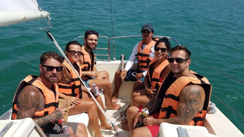 Bacalar: Group Sailing Trip with Swimming and Drinks - Cenote Esmeralda and the First Look at the Water