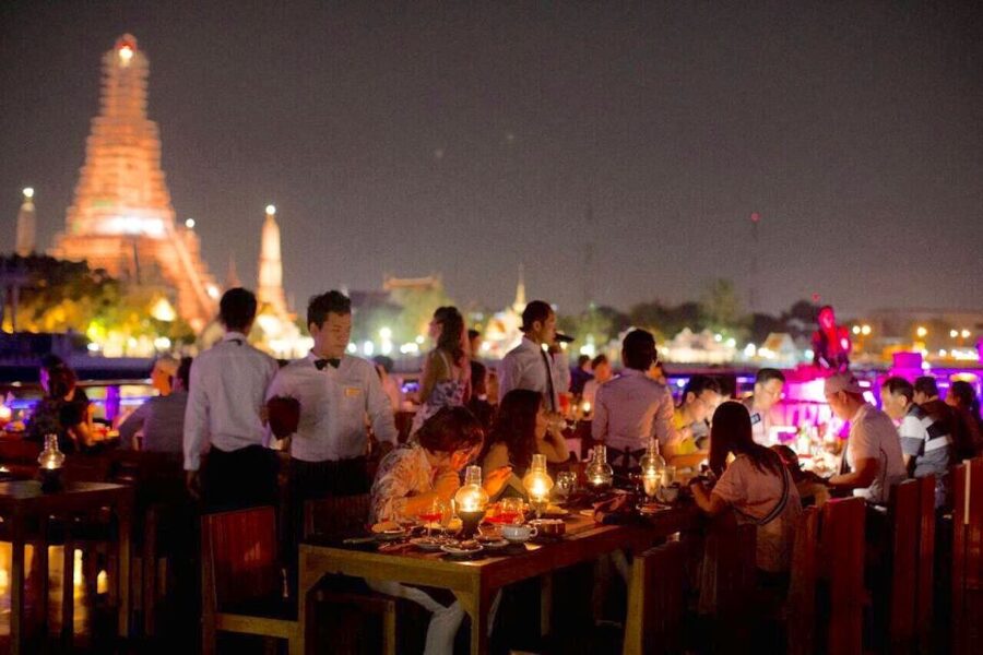 Bangkok: 2-Hour Dinner & Shows on White Orchid River Cruise - The cabaret show is lively, colorful, and not strictly traditional