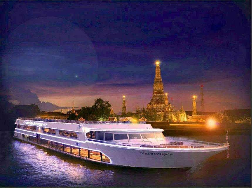 Bangkok: 2-Hour Dinner & Shows on White Orchid River Cruise - Choosing between the upper deck and air conditioning