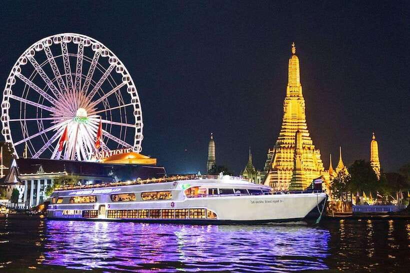 Bangkok: Luxury White Dinner Cruise Free Flow Beer and Wine - Getting to ICONSIAM Pier 4 on time