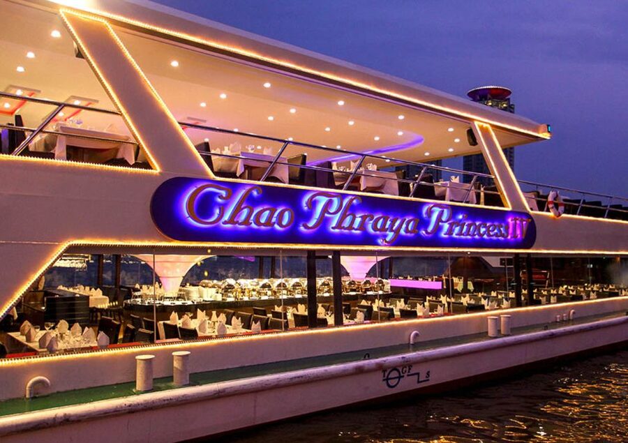 Bangkok: River Dinner Cruise on the Chao Phraya Princess - Live music, jazz, and dancing after dinner