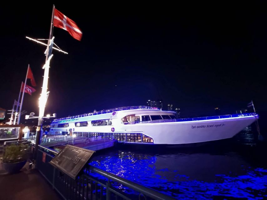 Bangkok: White Orchid Chao Phraya Dinner Cruise - A lively night on the Chao Phraya