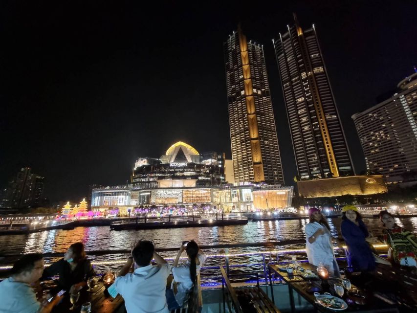 Bangkok: White Orchid Chao Phraya Dinner Cruise - Music, dance, and the upstairs atmosphere