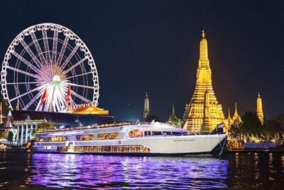 White Orchid Chao Phraya Dinner Cruise free Beer
