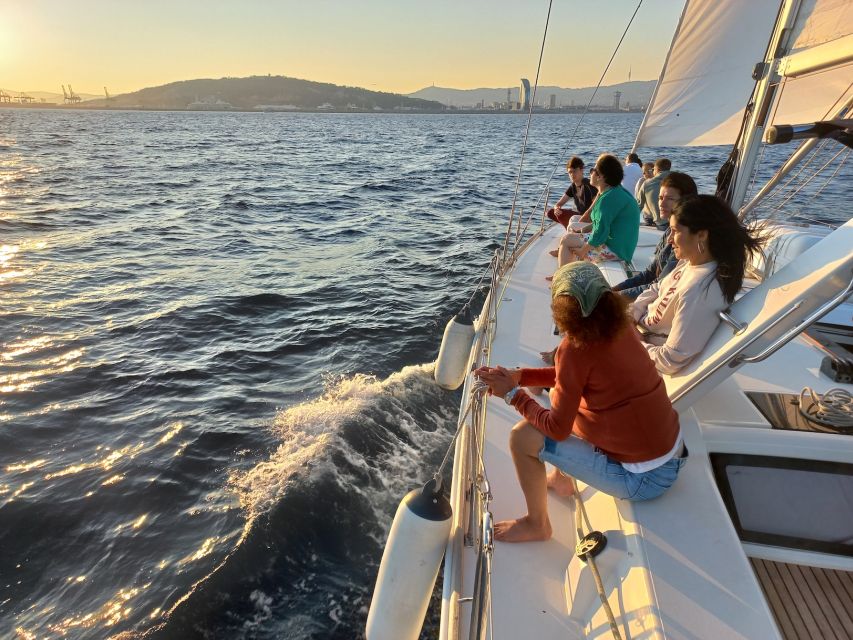 Barcelona: 2-Hour Sailboat Tour with Snacks and Drinks - Why sunset departures deserve first choice