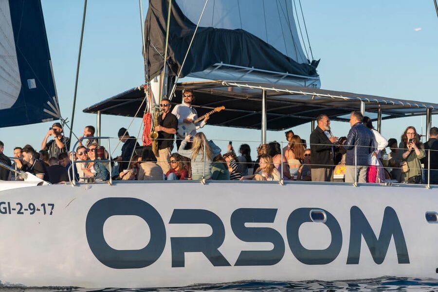 Barcelona: Catamaran Cruise with optional Live Jazz Music - Live jazz, saxophone, and the relaxed soundtrack