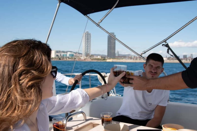Barcelona: Daytime or Sunset Cruise with Drinks - From the pier to Barcelona’s old city shoreline