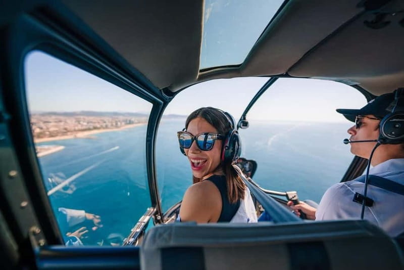 Barcelona: Helicopter Flight & Heliport Boat Transfer - What you see from Barcelona’s helicopter