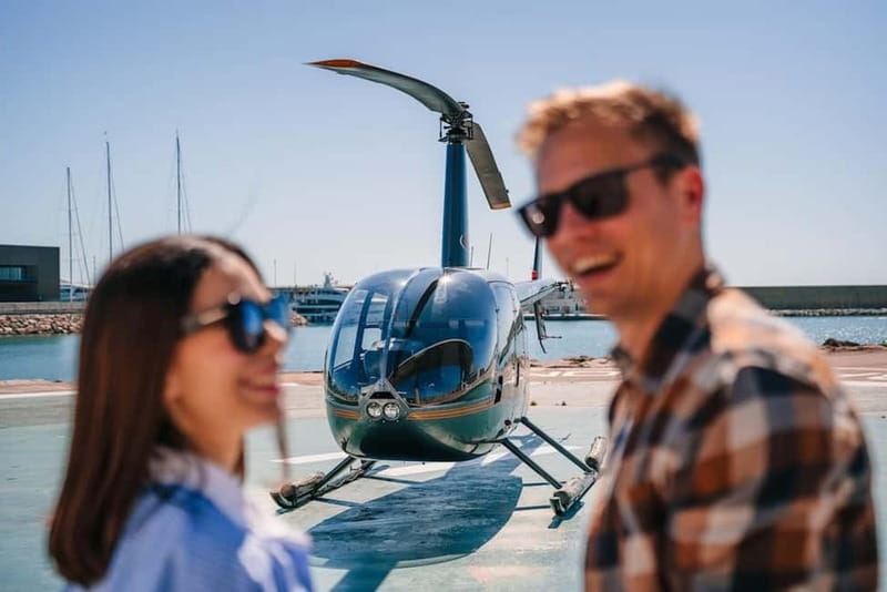 Barcelona: Helicopter Flight & Heliport Boat Transfer - Seating, group size, and what the flight feels like