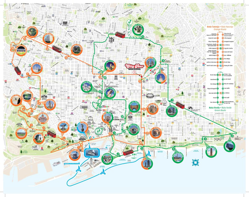 Barcelona: Hop-On Hop-Off Bus with Sailing Cruise - How to get value from a 24 or 48-hour ticket