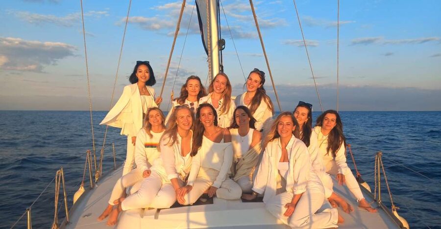 Barcelona: Luxury Private Yacht Daytime Cruise - Barcelona’s coastline from the Mediterranean