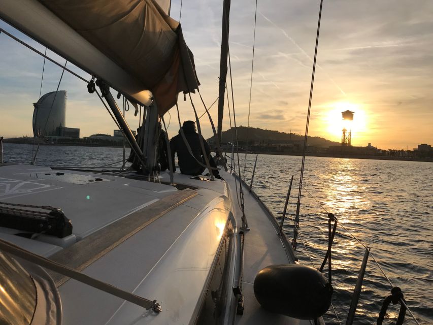 Barcelona: Midday or Sunset Sailing with Open Bar and Snacks - Midday sun or a Barcelona sunset