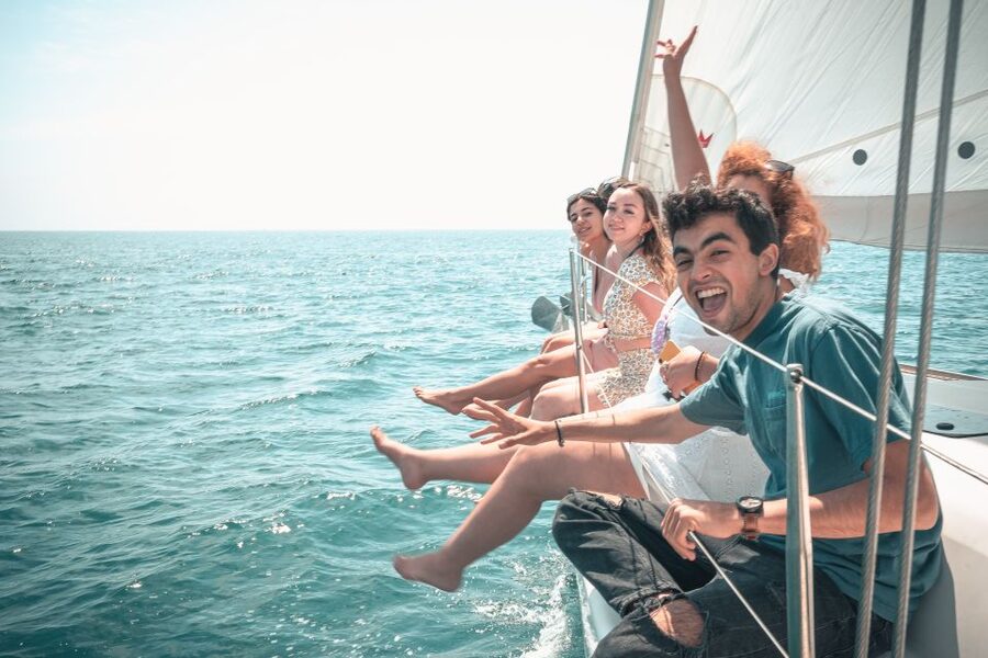 Barcelona: Midday or Sunset Sailing with Open Bar and Snacks - What the open bar and snacks really add