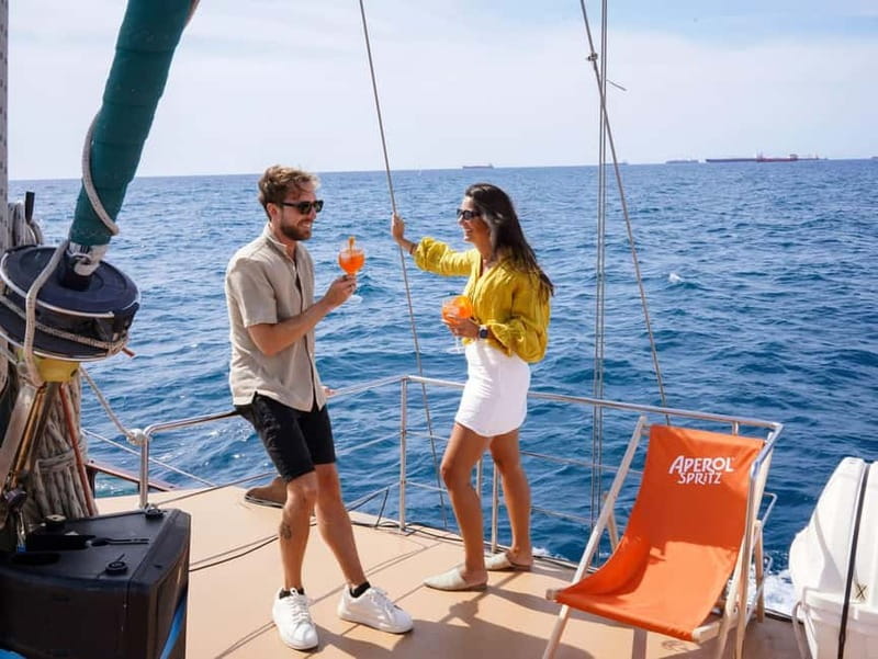 Barcelona Sailing Cruise - Three decks, three different ways to enjoy the ride