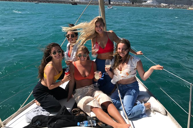 Barcelona Sailing: Light Snacks & Open Bar with Private Option - Heading out for skyline views