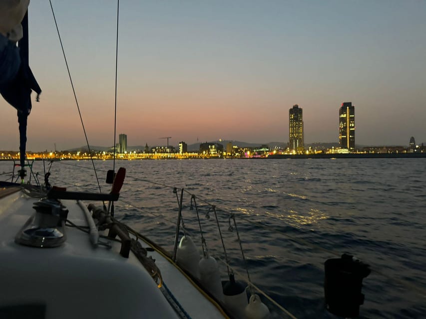 Barcelona: Sunset Sailboat Cruise with Drinks and Snacks - Key points to know before booking