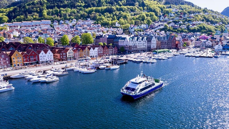 Bergen: Mostraumen Fjord Cruise with Local Guide - From Bergen harbor to the first fjord views