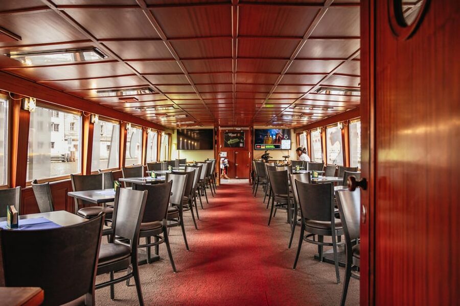 Berlin: 1-Hour City Sightseeing Cruise - Seating, Roof, Drinks, and Weather