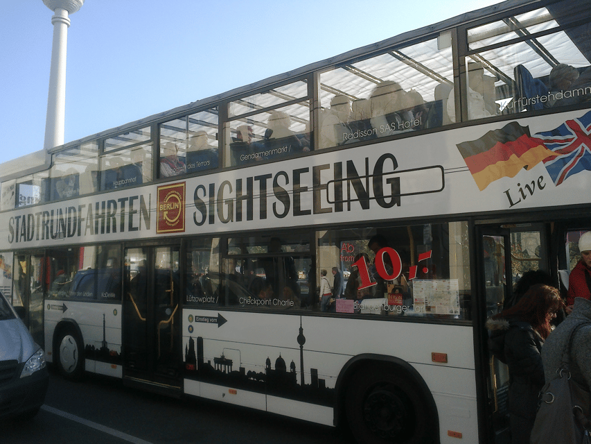Berlin: Hop-On Hop-Off City Tour by Bus and Boat - Potsdamer Platz, Checkpoint Charlie, and Gendarmenmarkt