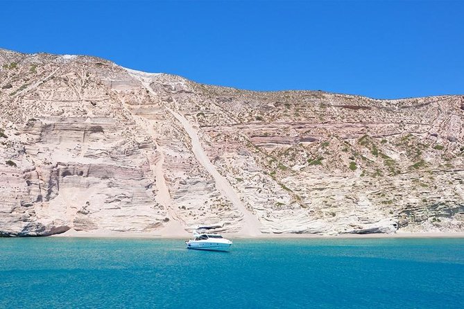 Best of Milos and Poliegos Catamaran snorkelling Cruise with BBQ - Tsigrado, the biggest cave, and the coast by boat