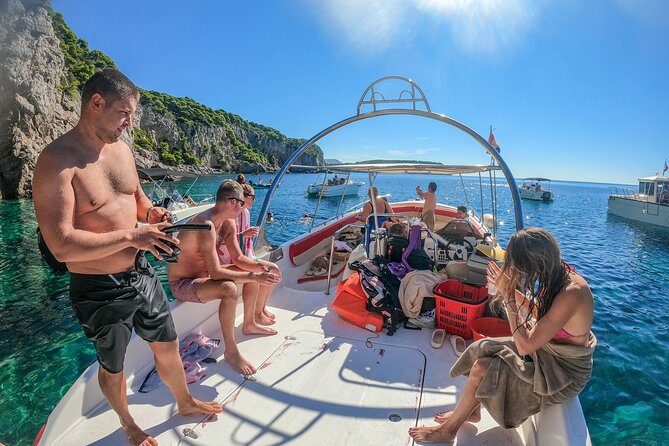Blue Cave, Green Cave & Lopud Beach small group Speed boat Tour - A fast start beneath Dubrovnik’s walls