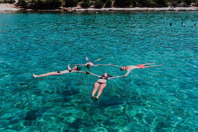 Blue cave, Mama Mia and Hvar, 5 island speedboat tour from Trogir - Stiniva Cove from the water