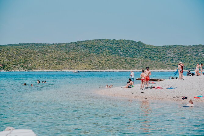Blue cave, Mama Mia and Hvar, 5 island speedboat tour from Trogir - Srebrena, the Mamma Mia photo stop