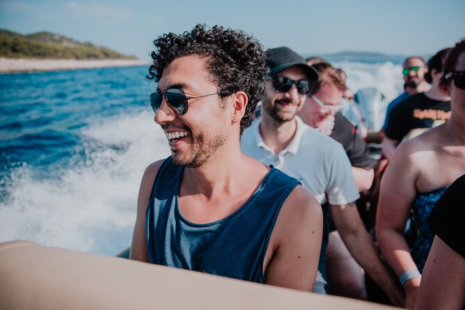 Blue cave, Mama Mia and Hvar, 5 island speedboat tour from Trogir - Komiža, Vis, and a slower hour