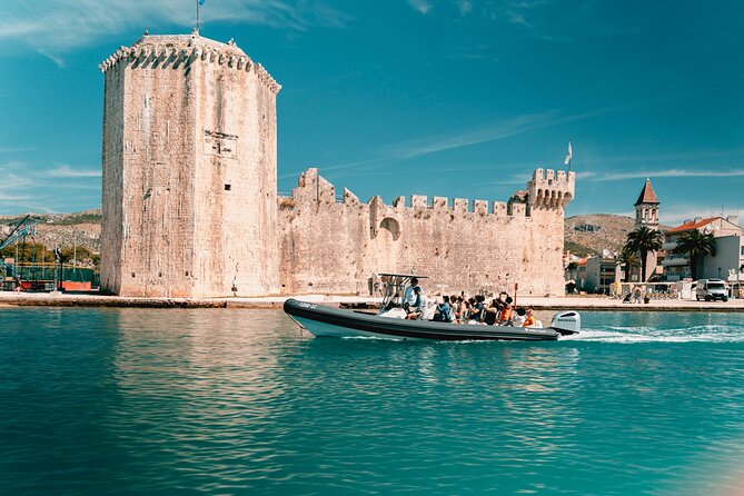 Blue Lagoon & 3 Islands Small-Group Speedboat Tour - The speedboat ride from Split