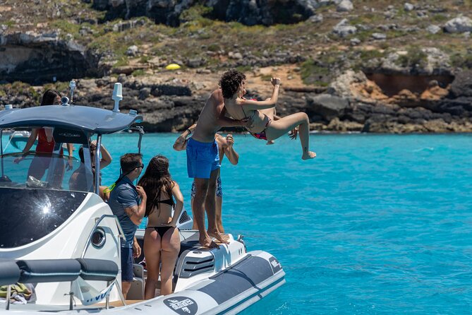 Boat Tour Egadi Day discover Favignana and Levanzo from Trapani - Bue Marino and the old stone quarries