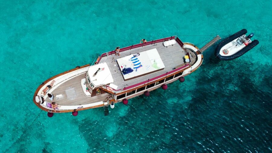 Boat Tour to Caprera and La Maddalena Archipelago - Cala Connari offers the longest water time