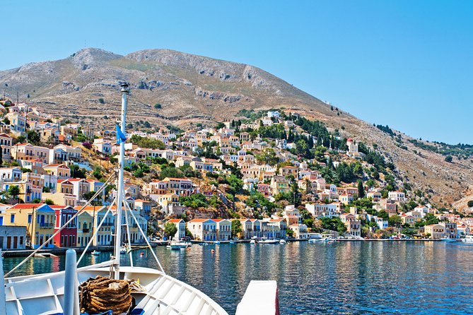 Boat Trip to Symi Island with swimming stop at St George Bay - Symi Town gives you three hours to wander