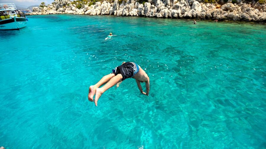 Bodrum: Orak Island Boat Tour with Swim Stops and Lunch - Lunch is hearty, but check the ingredients