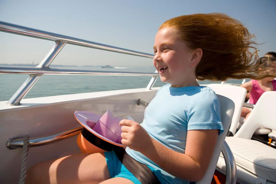 Boston: City Cruises Harbor Codzilla High Speed Thrill Boat - One Long Wharf to open harbor