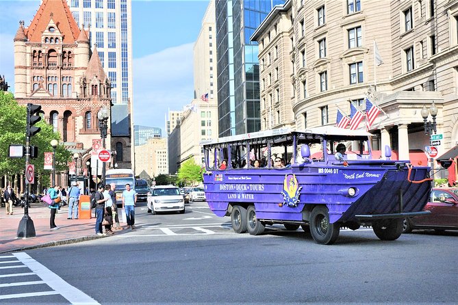 Boston Duck Boat Sightseeing City Tour with Cruise Along Charles River - TD Garden, the Zakim Bridge, and Boston’s newer identity