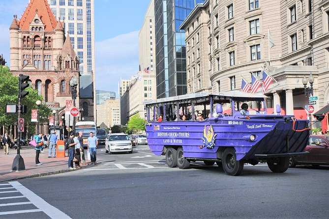 Boston Duck Boat Sightseeing City Tour with Cruise Along Charles River - How much value do you get for $59.75?