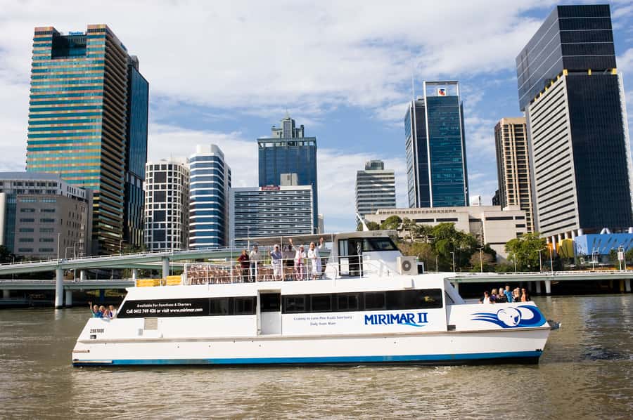 Brisbane River Cruise and Koala Sanctuary Visit - Finding the Boat at Southbank