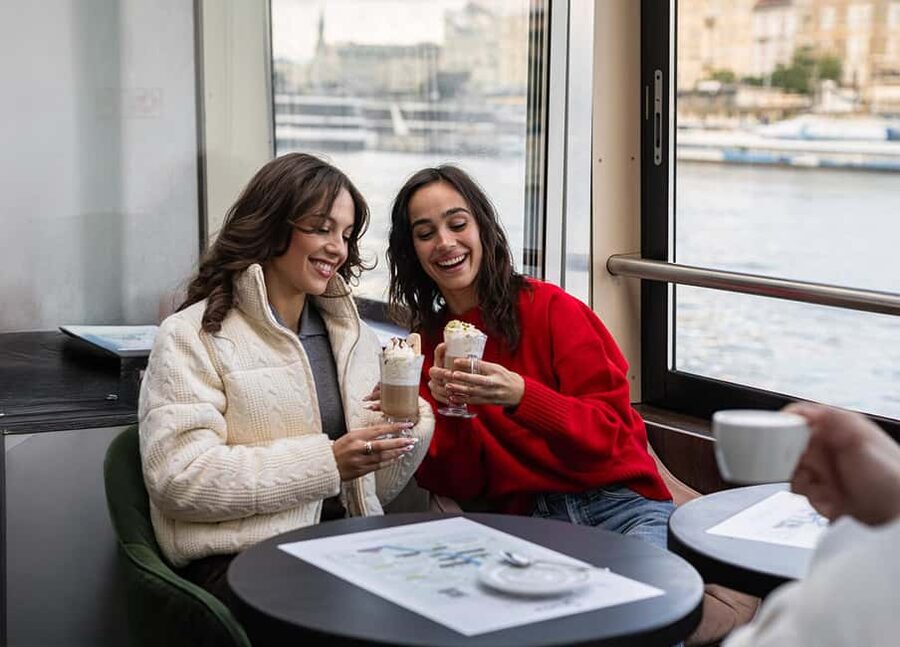Budapest: 60-Minute Panoramic Cruise with Drink included - Chain Bridge and Parliament are the visual highlights