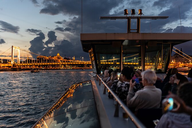 Budapest Danube River Sightseeing Night Cruise with Drink - Choosing the right seat inside or outside