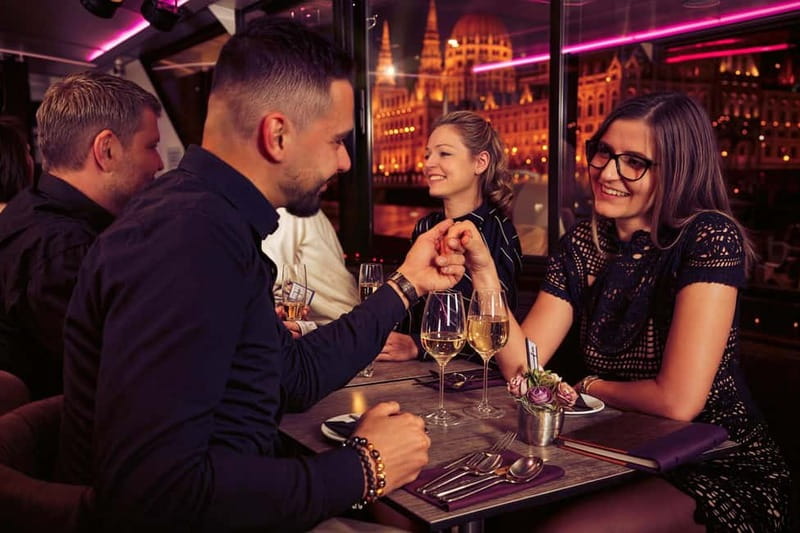 Budapest: Evening Cruise with 4-Course Dinner - Boarding at Petőfi Square and settling in