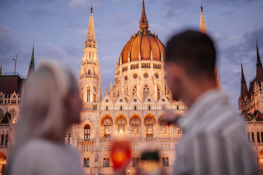 Budapest: Lotus Cruise with Unlimited Aperol and Prosecco - The Parliament view deserves your camera