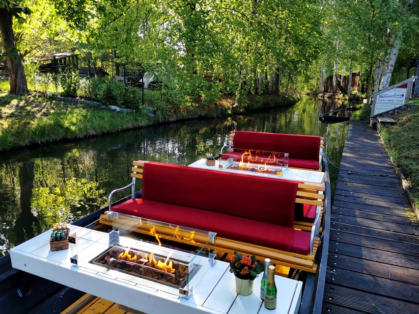 Burg: Spreewald Winter Cruise with Fireplace - What the winter route actually feels like
