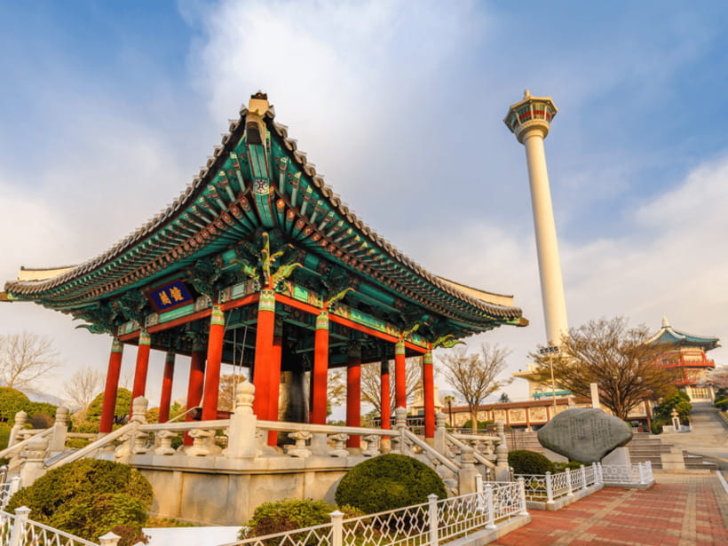 Busan: City Tour Shore Excursion for Cruise Guests - Songdo Beach offers a change of pace