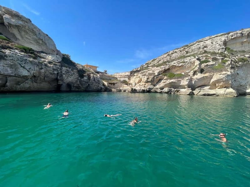 Cagliari: Boat Tour with 4 Swim Stops, Snorkeling & Prosecco - Cala Bernat and Cala Mosca: a quick start in clear water