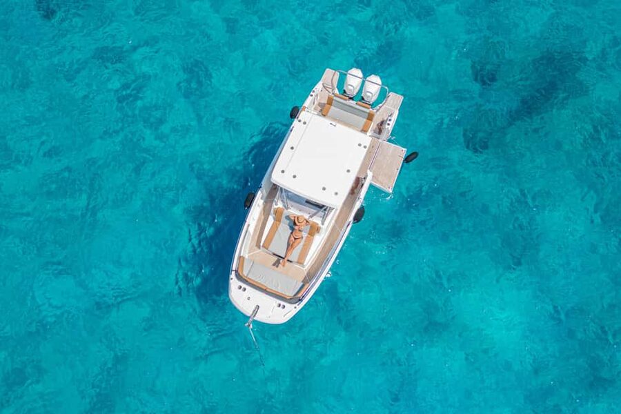 Cagliari: Luxury Motorboat Tour with 3 Swim Stops & Wine - From Marina Piccola to the Devil’s Saddle