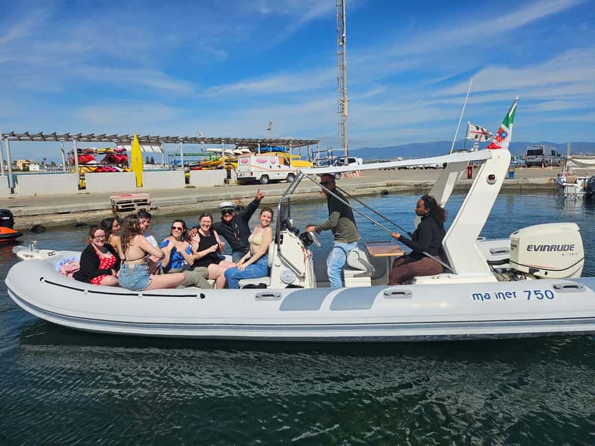 Cagliari: Sella del Diavolo Boat Magic Tour Drinks & Snacks - Five caves and the rocky coast around Sella del Diavolo