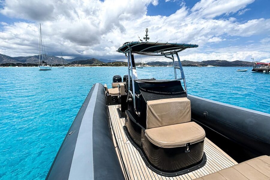 Cagliari: Zodiac Boat Tour, 3-4 SwimStops, Wine & Snorkeling - Cala Mosca: your first chance to swim