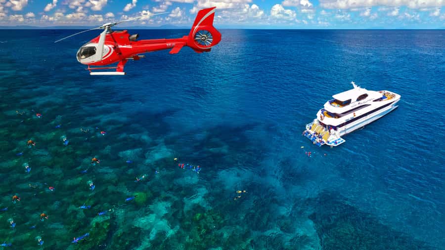 Cairns: Great Barrier Reef Cruise & Scenic Helicopter Flight - The return journey and the small comforts